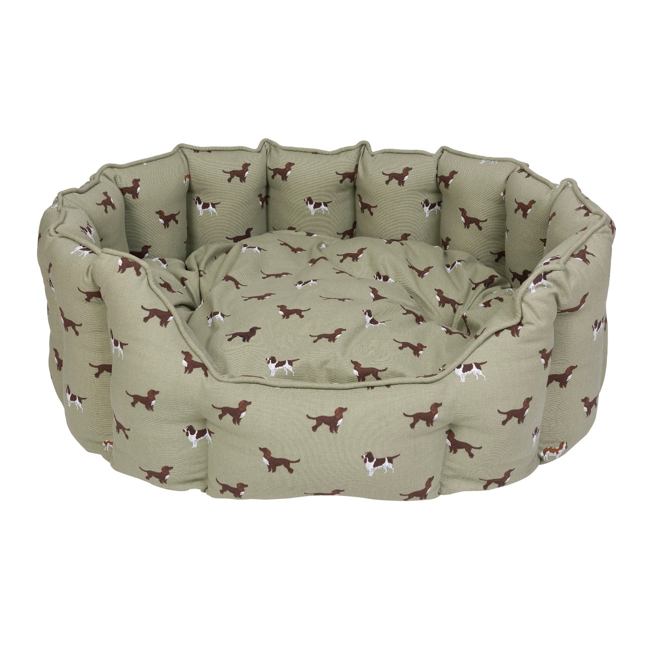 Sophie Allport Spaniels Dog Bed Large