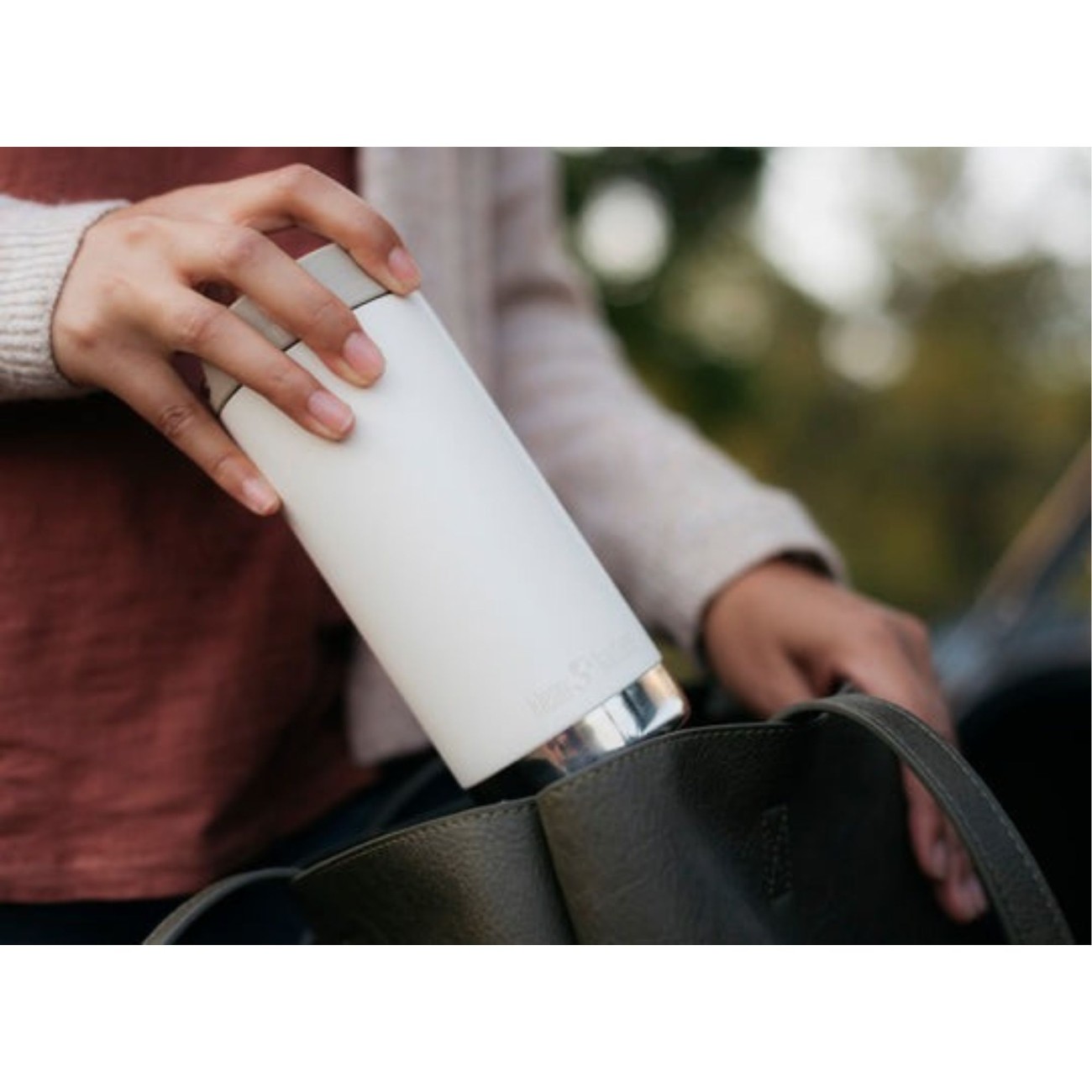 Klean Kanteen Insulated TKWide Cafe Cap 355mlTofu