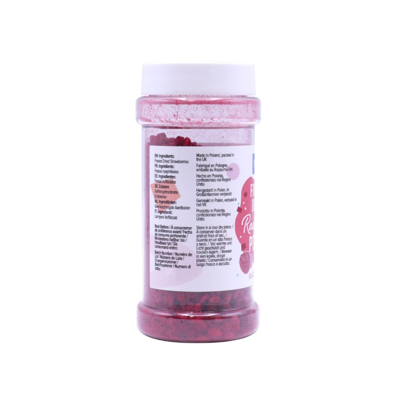 PME Freeze Dried Raspberry Pieces