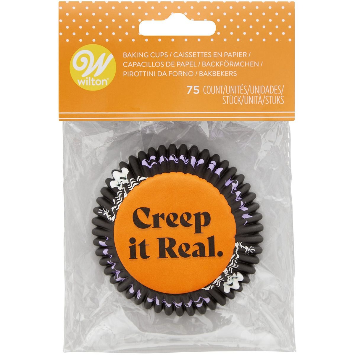 Wilton Halloween Baking Cupcake Cases 75pk